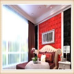 D024 New Style Interior Decoration Wallpaper / Wall Panel From Guangzhou