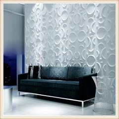 D031 Waterproof  3D Wall Panels for Bathroom Decorative Wall