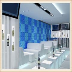 D082 E-co Friendly 3D PVC Wall Panel For Hotel Interior Design