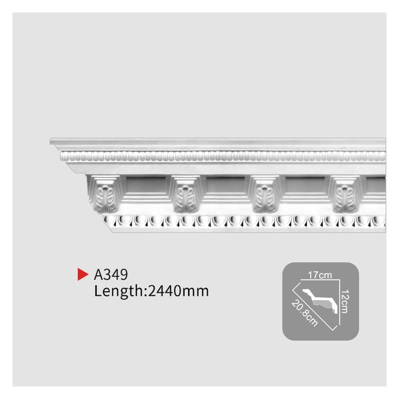 AA349 Everwall Polyurethane Coving Ceiling Molding
